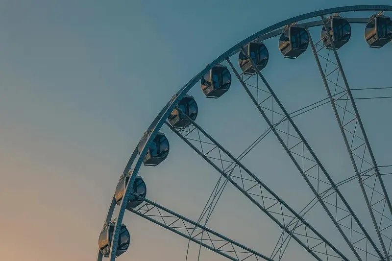 Qual a altura da roda gigante de Balneário Camboriú?
